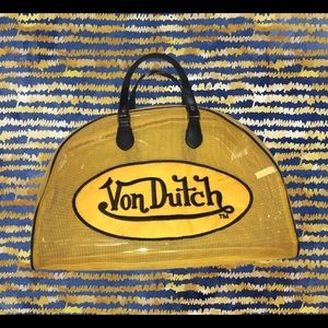 Vintage 90’s VonDutch Oversized Bowling Bag